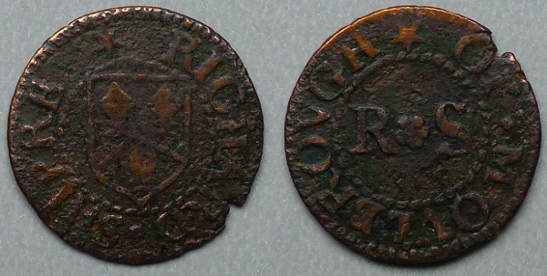 Marlborough, Richard Shipre farthing N----